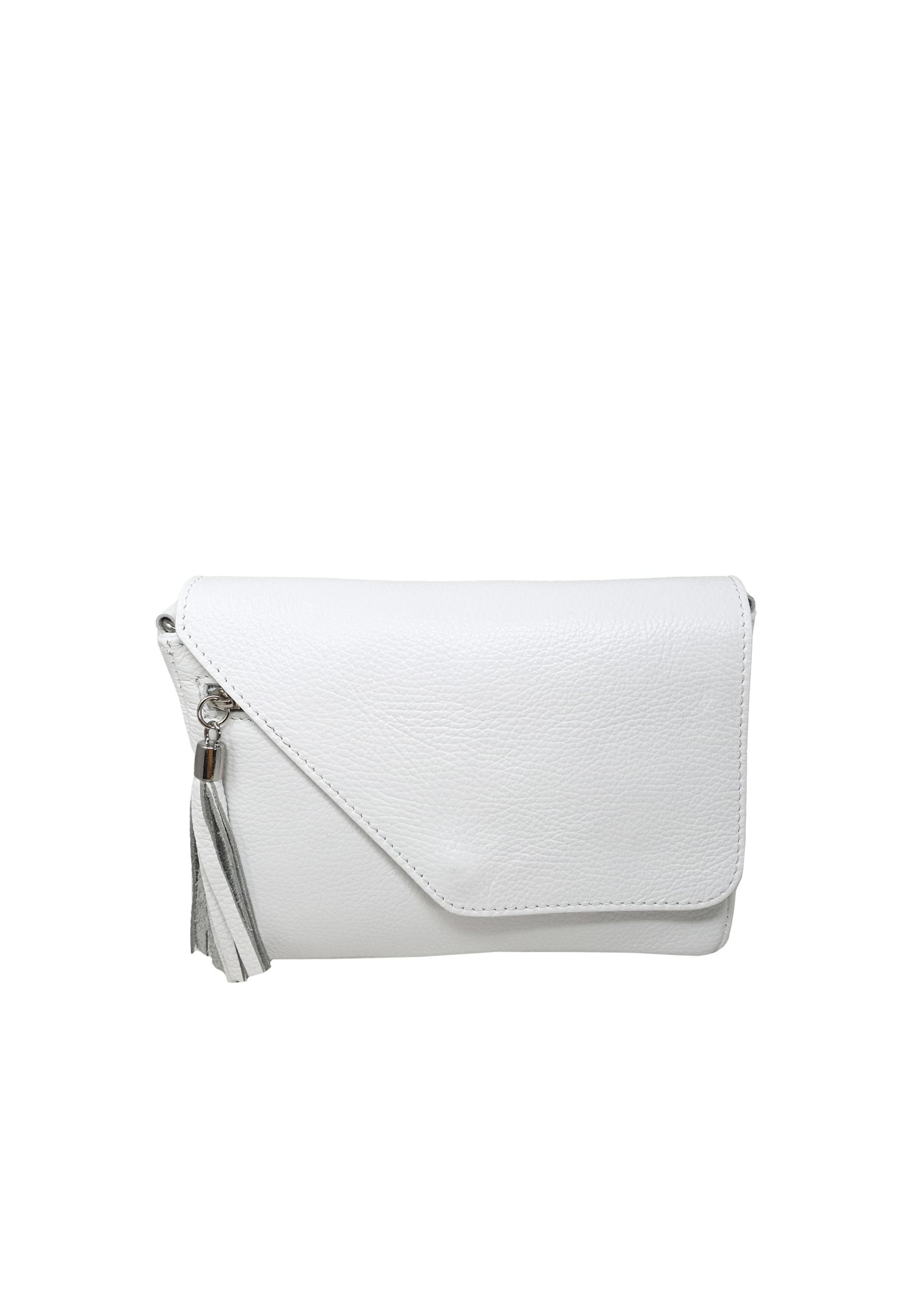 CHICCA BORSE Schoudertas in Wit: voorkant