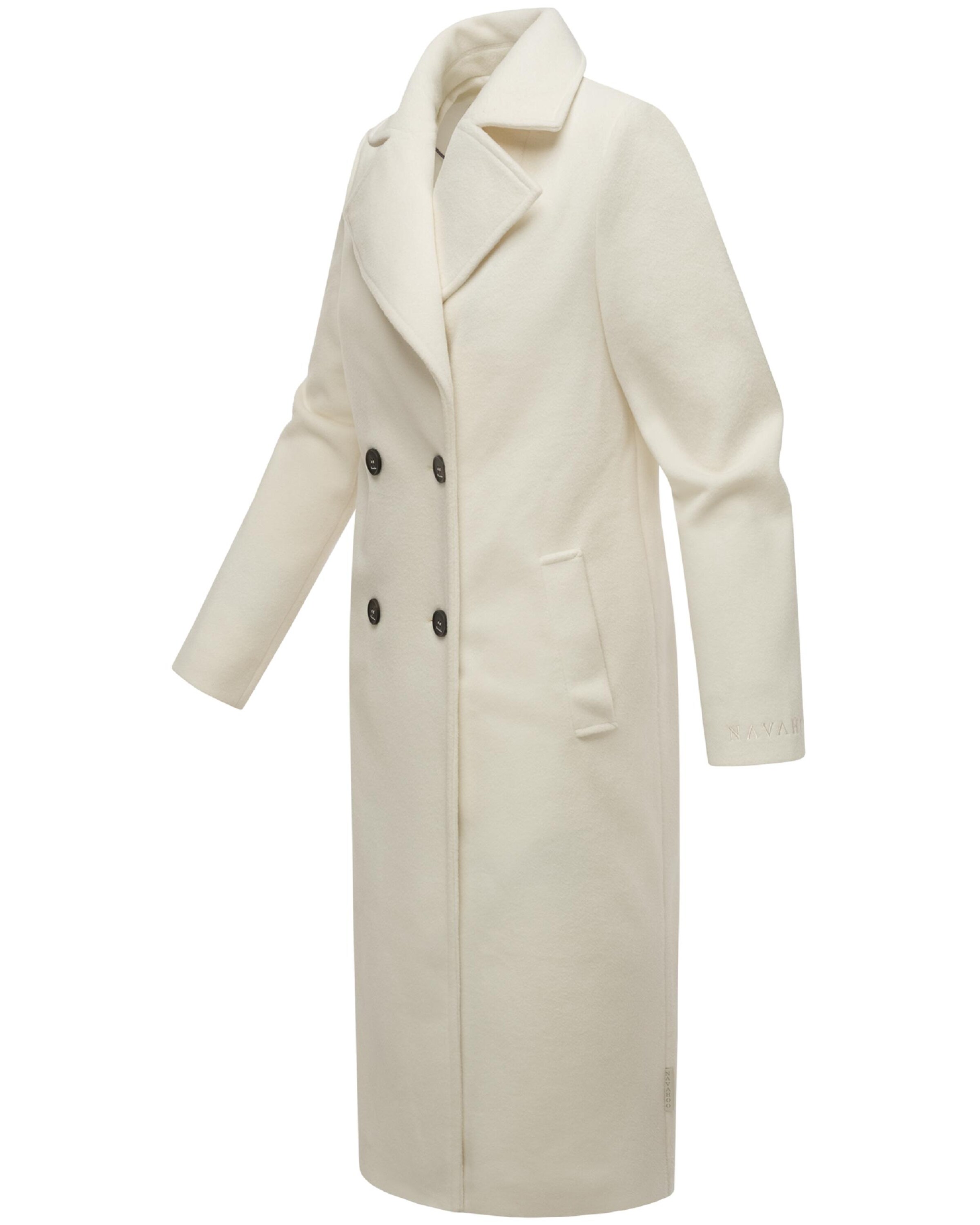Cappotto di mezza stagione 'Sternlein 14' di NAVAHOO in bianco