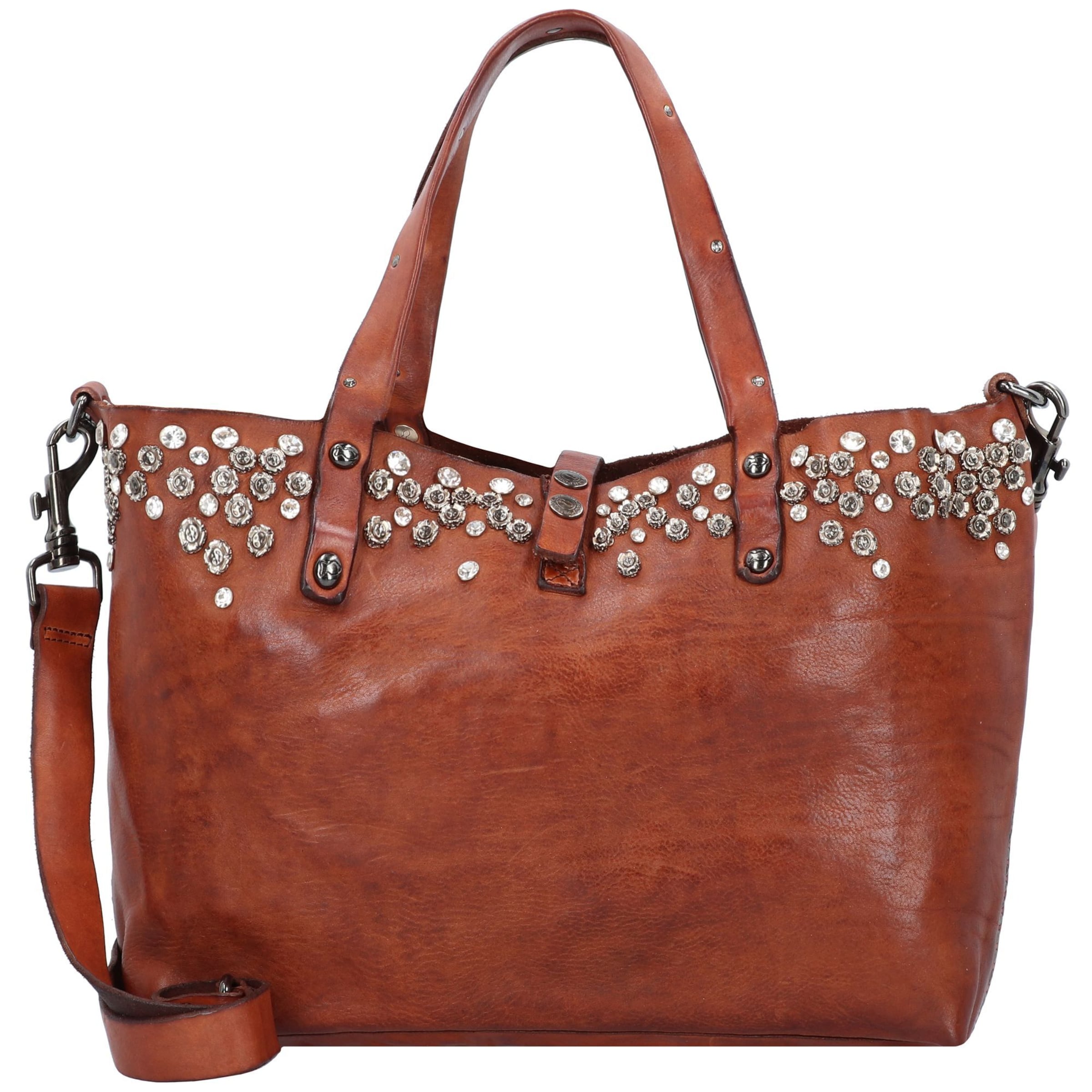 Campomaggi Shopper 'Bella di Notte' in Brown: front