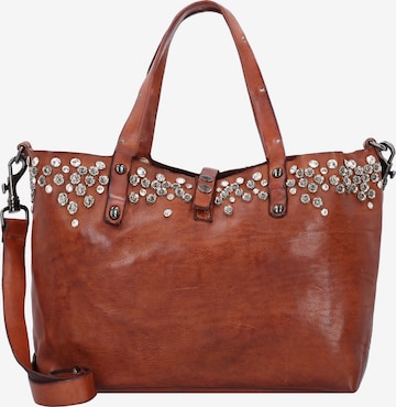 Campomaggi Shopper 'Bella di Notte' in Bruin: voorkant