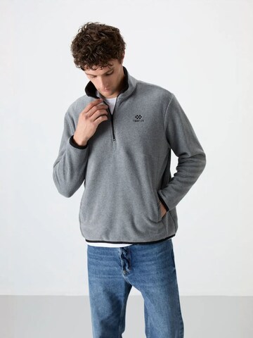 Tommy Life Fleece jas in Grijs