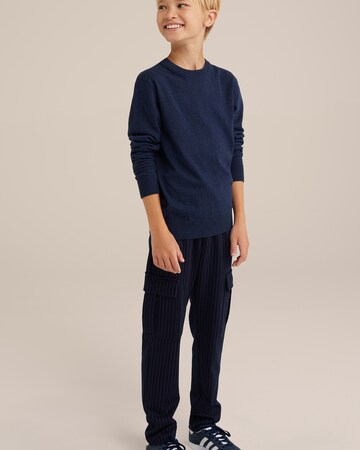 WE Fashion Svetr – modrá