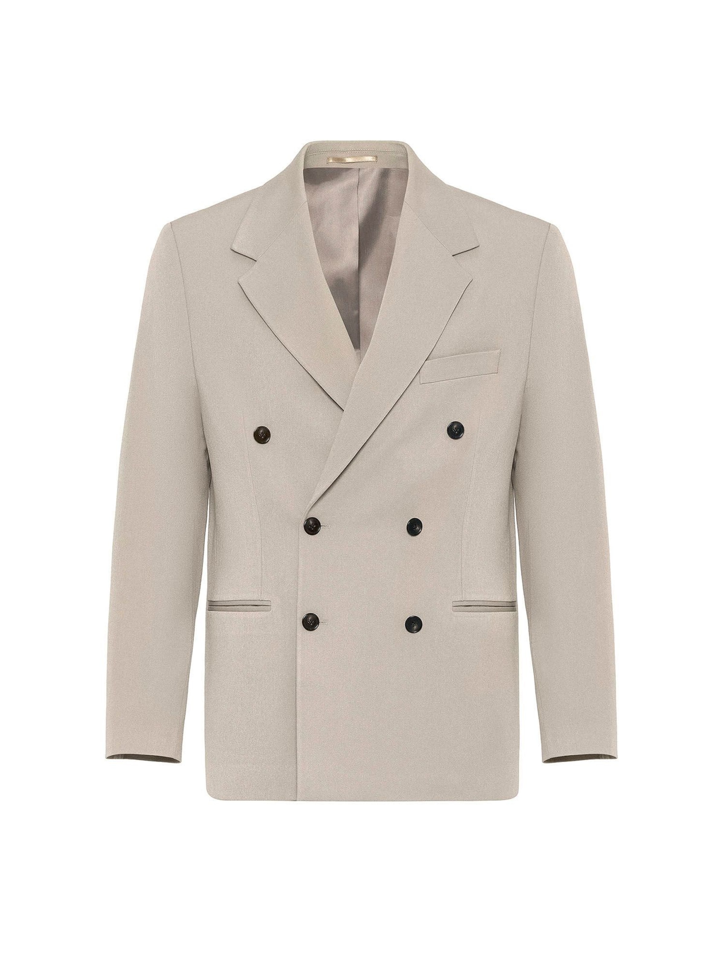 Antioch Between-Season Jacket in Beige: front