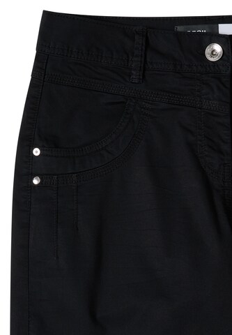 CECIL Loose fit Pants 'Neele' in Black