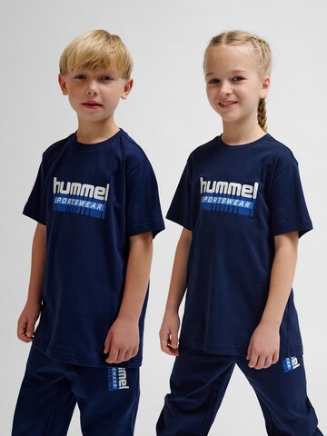 Hummel Performance Shirt 'Tukas' in Blue: front
