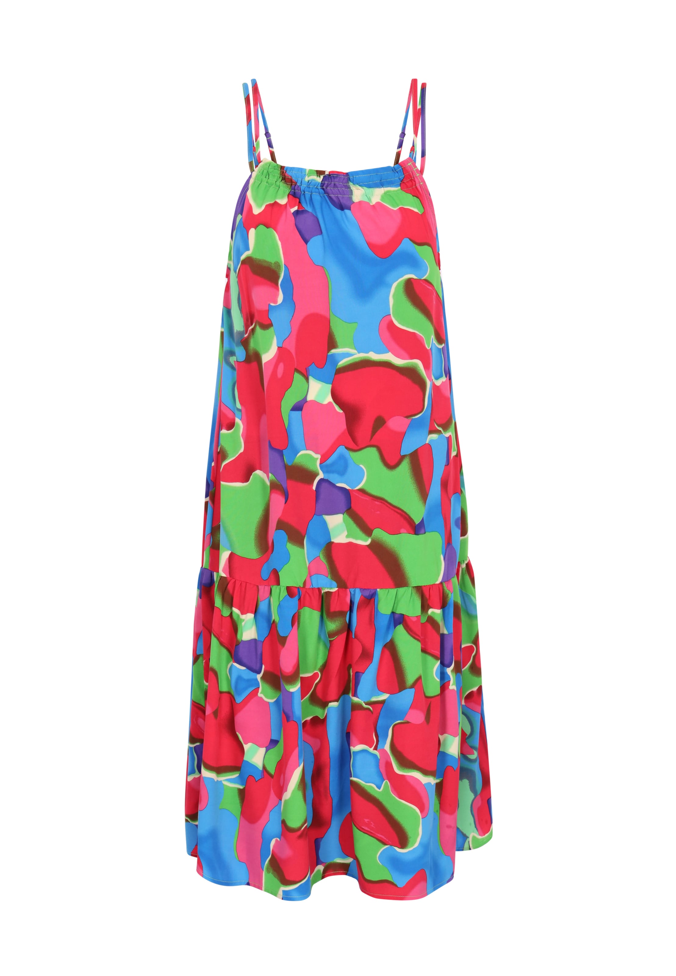 ebeeza - Vestido 'Spring Summer' em rosa: frente