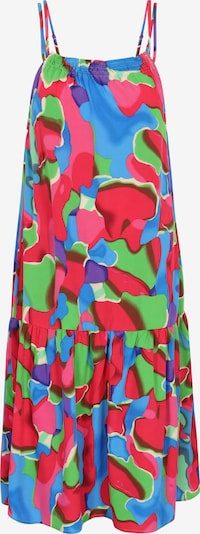 ebeeza Kjole 'Spring Summer' i blå / grøn / pink / hindbær, Produktvisning