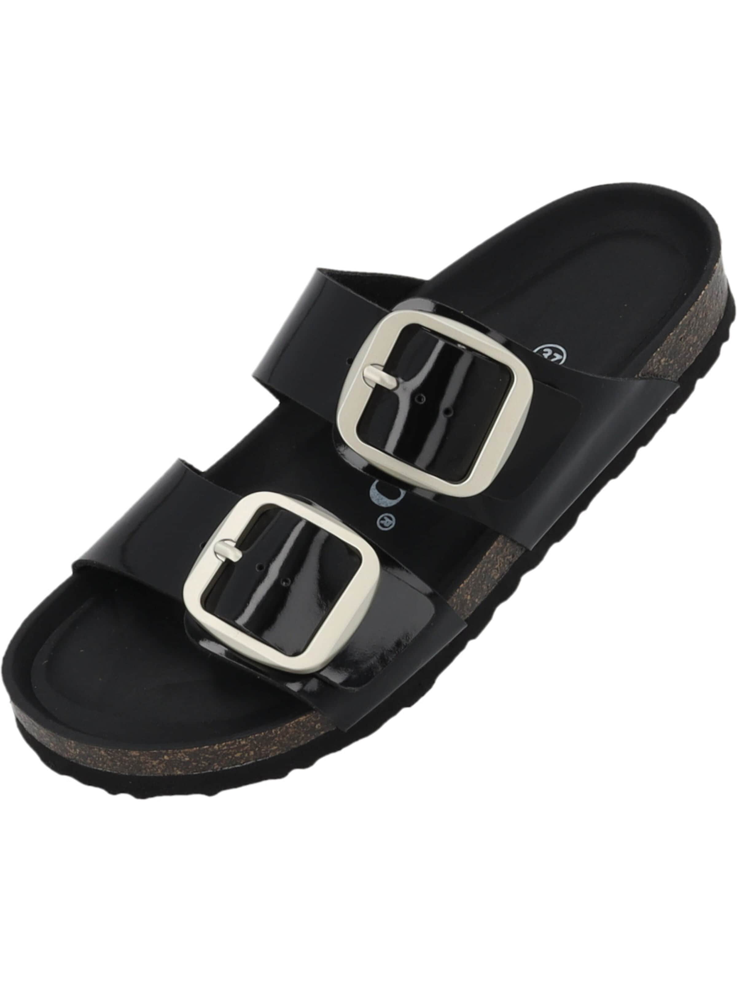 Palado Sandale 'Palado Samos EGS Grande'‌‌‌‌‌‌‌‌‌‌ in Schwarz: Vorderseite