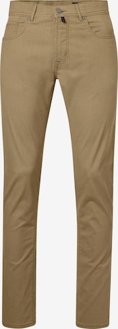 Regular Pantalon chino 'Laval' PIERRE CARDIN en vert : devant