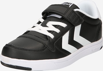 Hummel Sneakers in Zwart: voorkant