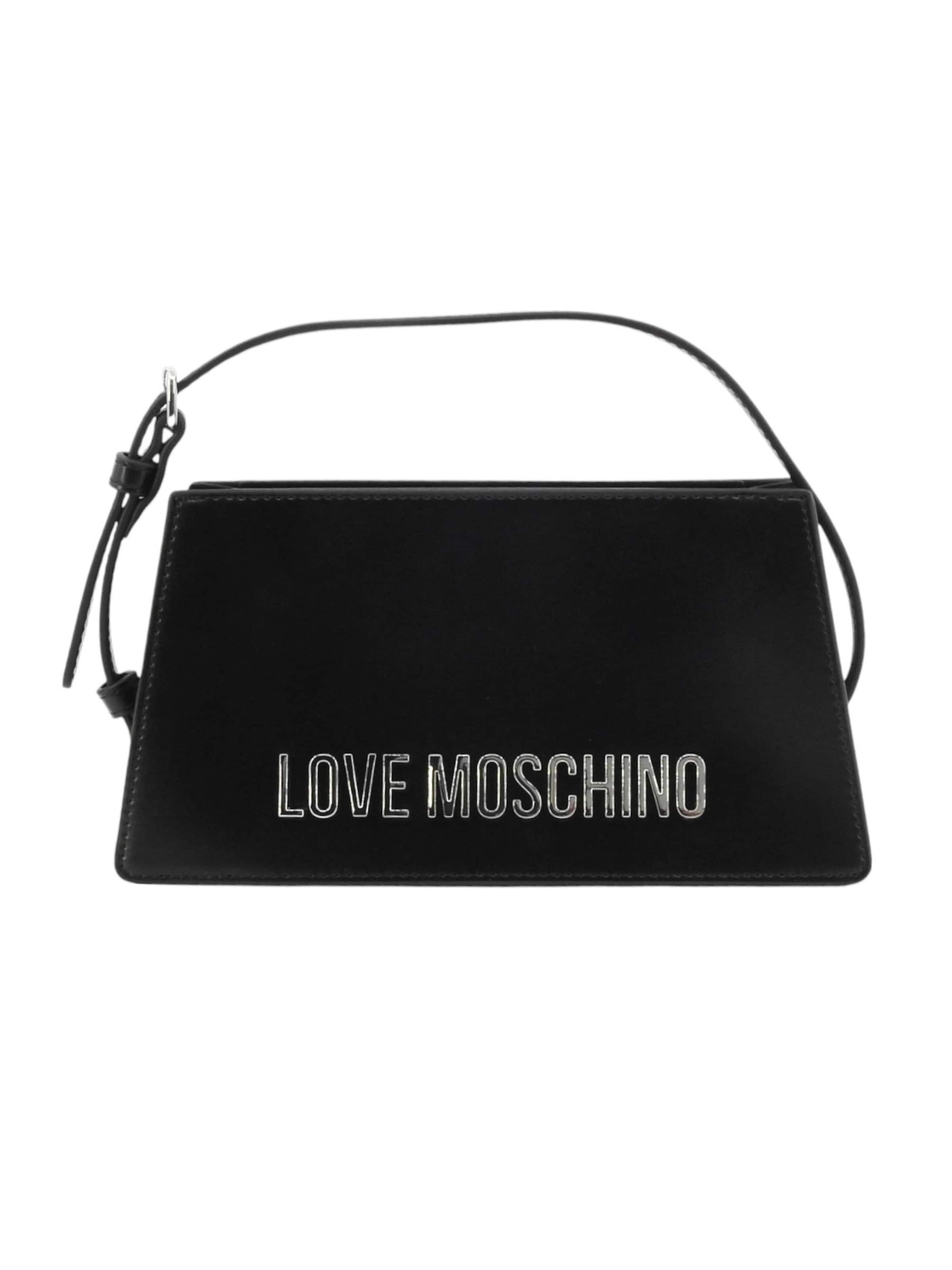 Love Moschino - Bolso de hombro en negro: frente