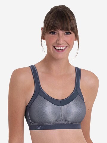 ANITA Minimiser Bra 'Momentum Sport' in Grey