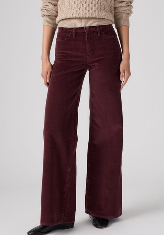 LEVI'S ® Wide Leg Hose in Rot: Vorderseite