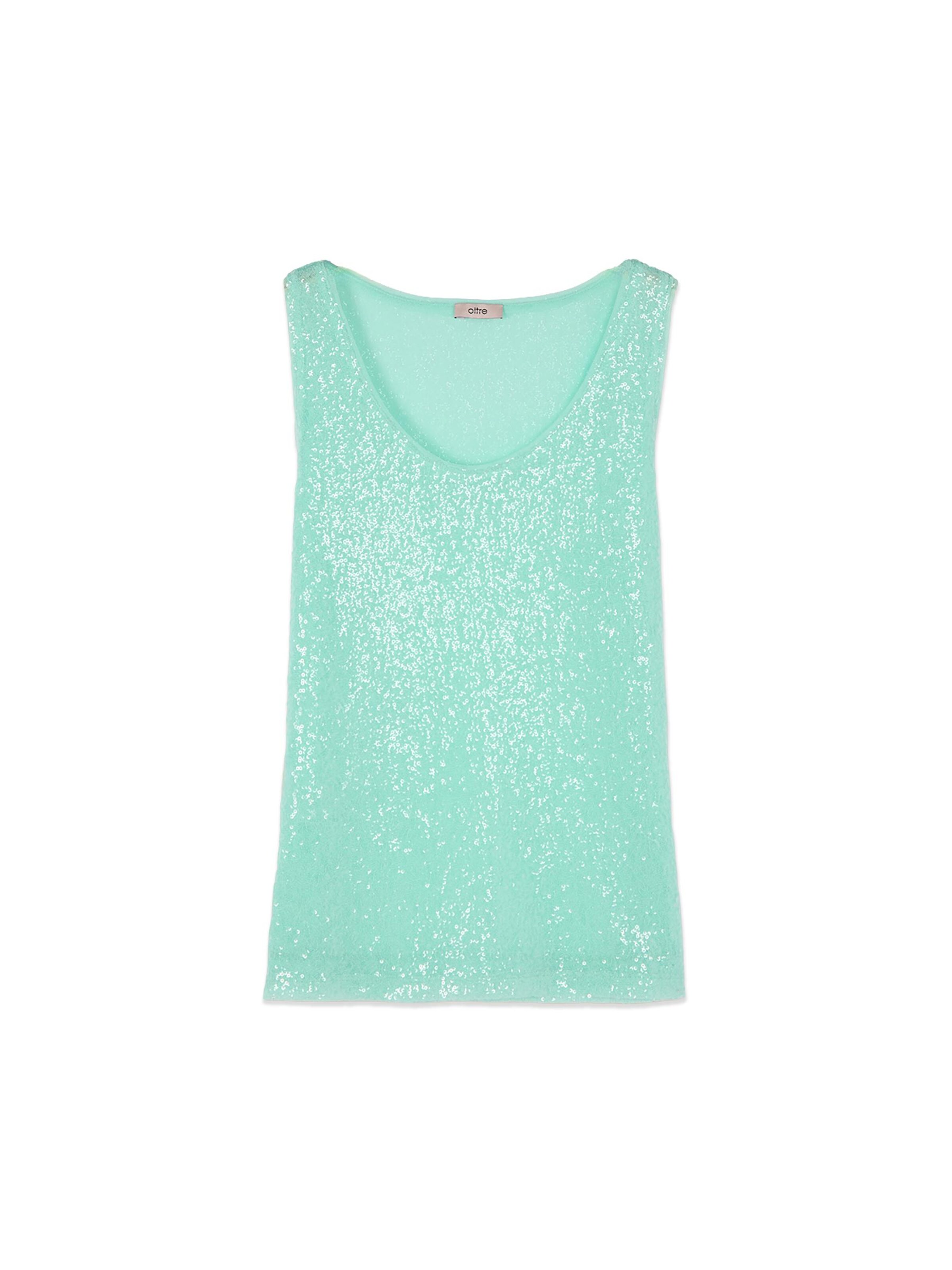 oltre Top in Groen: voorkant