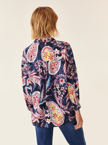 TATUUM Blouse 'Trikiti' in Blauw