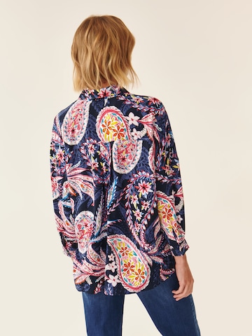 TATUUM Blouse 'Trikiti' in Blauw