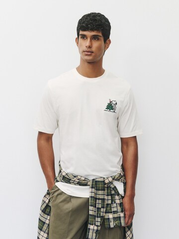 Next Shirt in Wit: voorkant