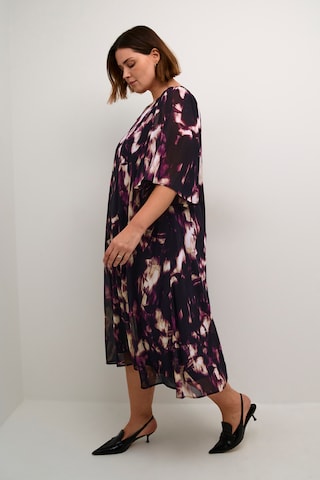 KAFFE CURVE Kleid in Mischfarben