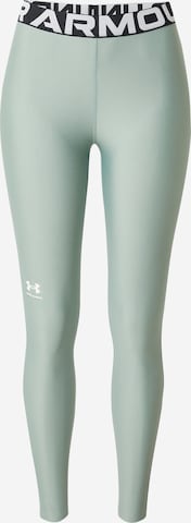 UNDER ARMOUR Sports trousers 'Authentics' in Green: front