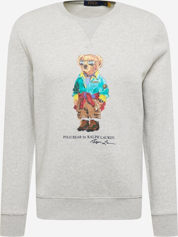 Polo Ralph Lauren Sweatshirt i grå: framsida