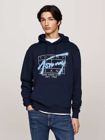 Tommy Jeans Sweatshirt in Blau: Vorderseite