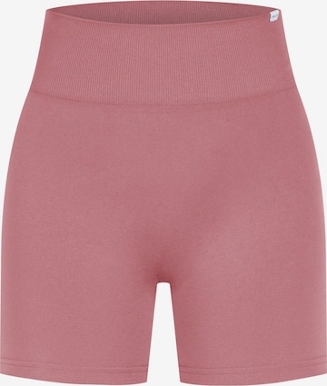 Pantalon de sport Smilodox en rose : devant