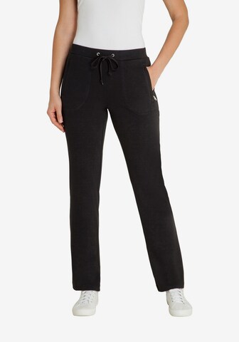 HAJO Regular Pants in Black: front