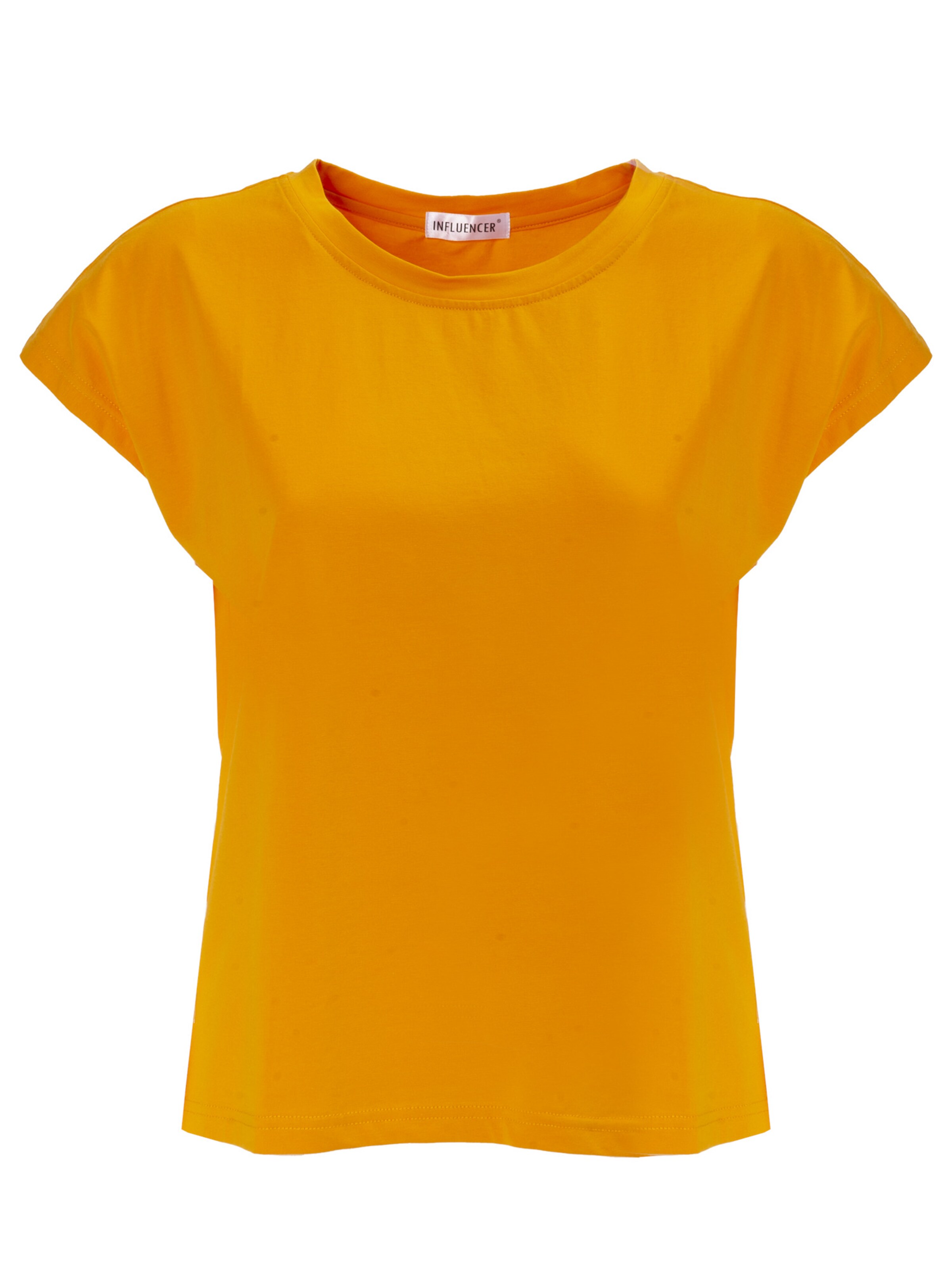 Influencer Футболка в Оранжевый: спереди