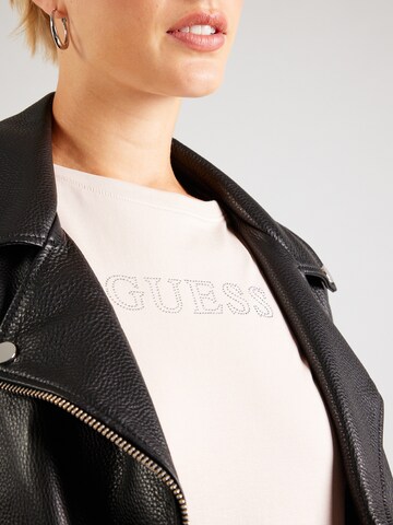 GUESS Shirt 'BRIANA' in Beige