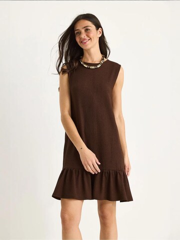 Bianco Lucci Dress in Brown