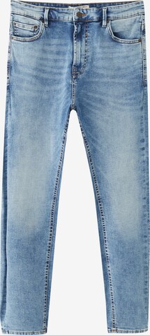 Pull&Bear Tapered Jeans in Blau: predná strana
