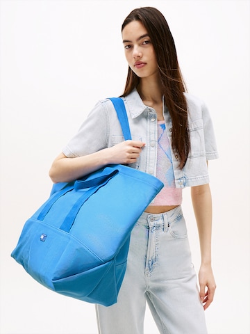 Tommy Jeans Shopper - Modrá