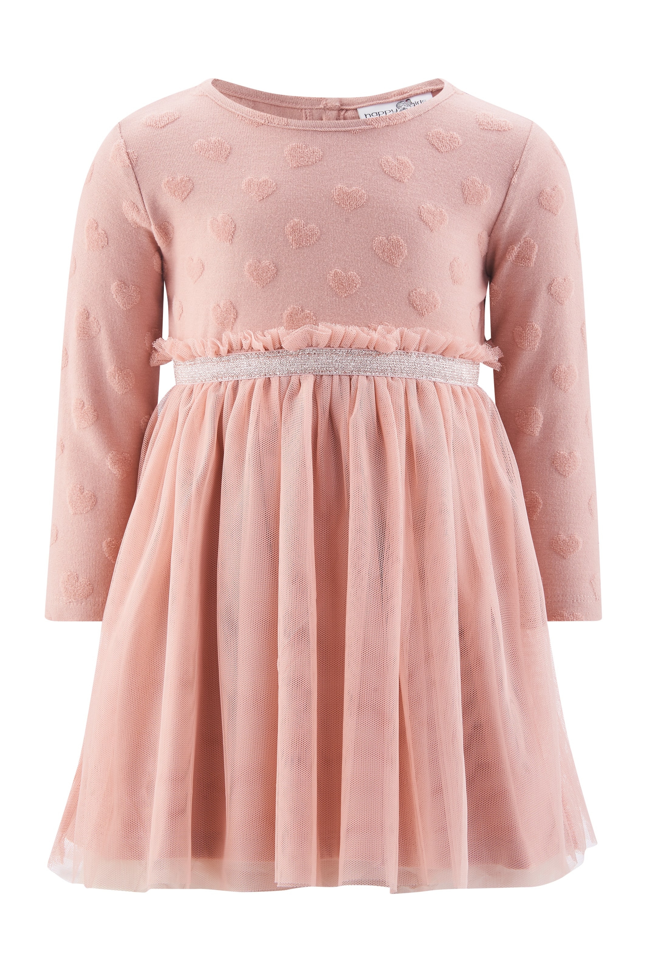 happy girls Φόρεμα σε ροζ: μπροστά