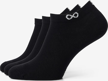 Chaussettes 'Originals Infinity (zwart)' SOLIT socks en noir : devant