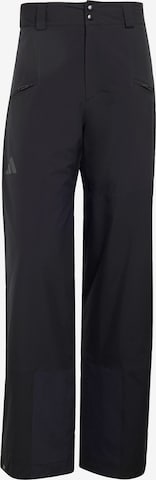 ADIDAS TERREX - Regular Calças outdoor em preto: frente