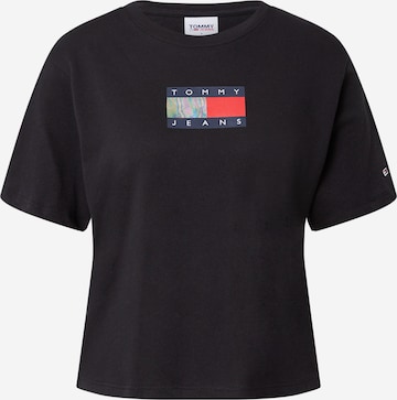 T-shirt TOMMY HILFIGER en noir : devant