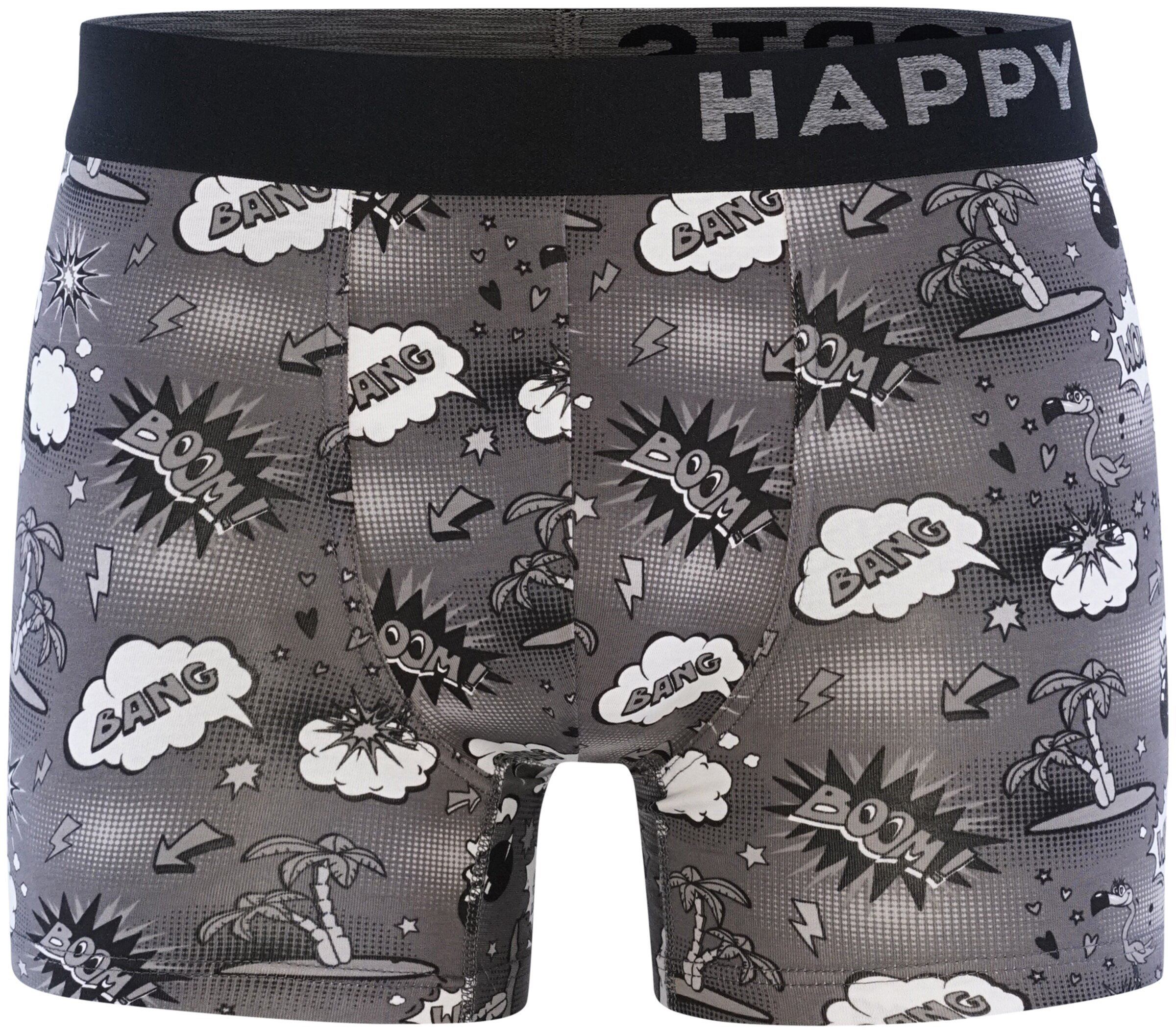 Happy Shorts Retroshorts ' Trunks #2 ' in Grau