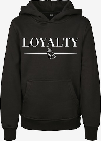 Mister Tee Sweatshirt 'Loyalty' in Black: front