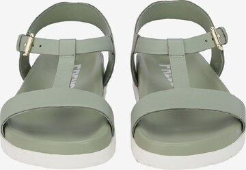 FREUDE Strap Sandals 'ARTE' in Green