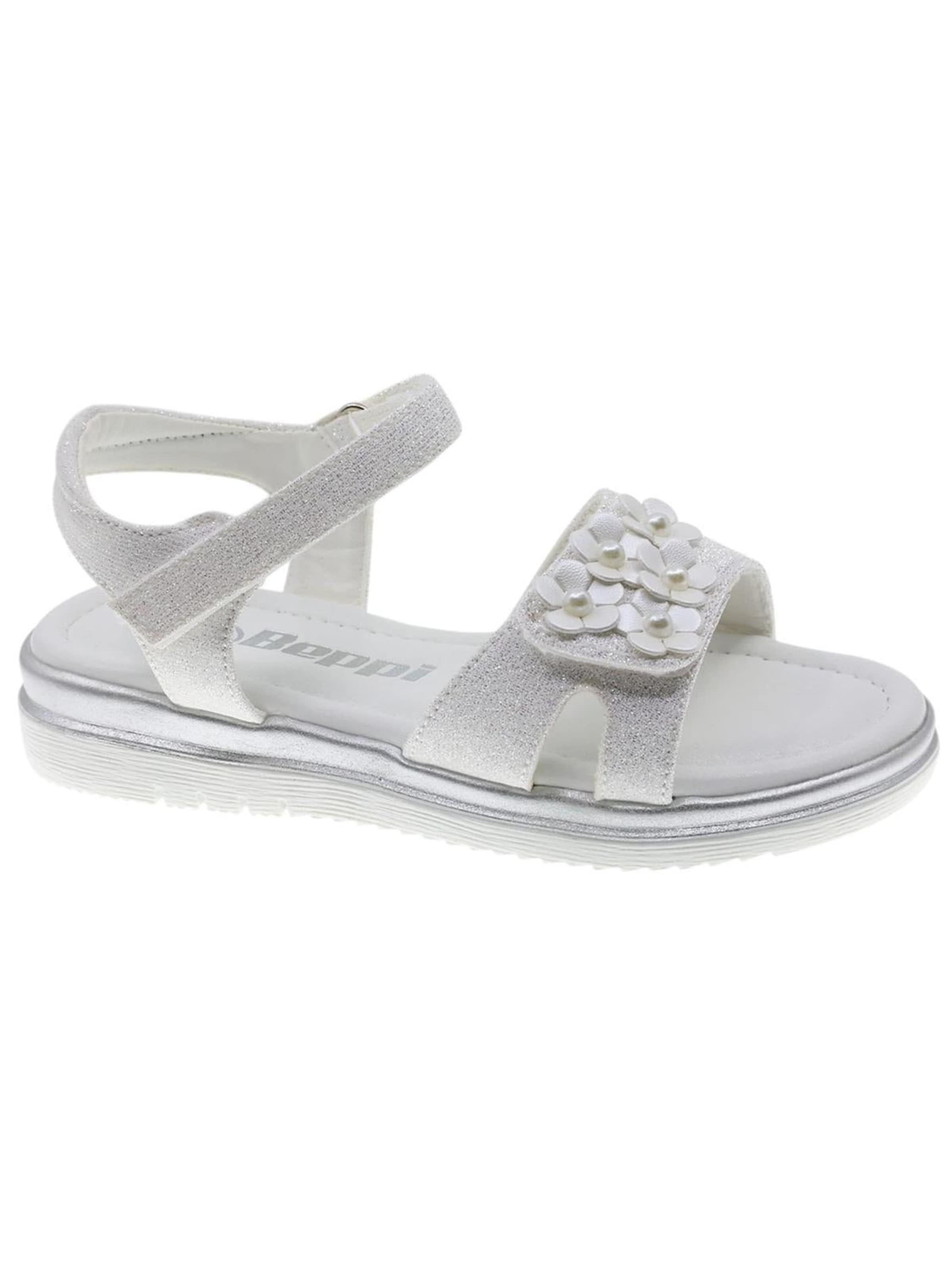 Sandales 'Casual Sandal' Beppi en blanc : devant