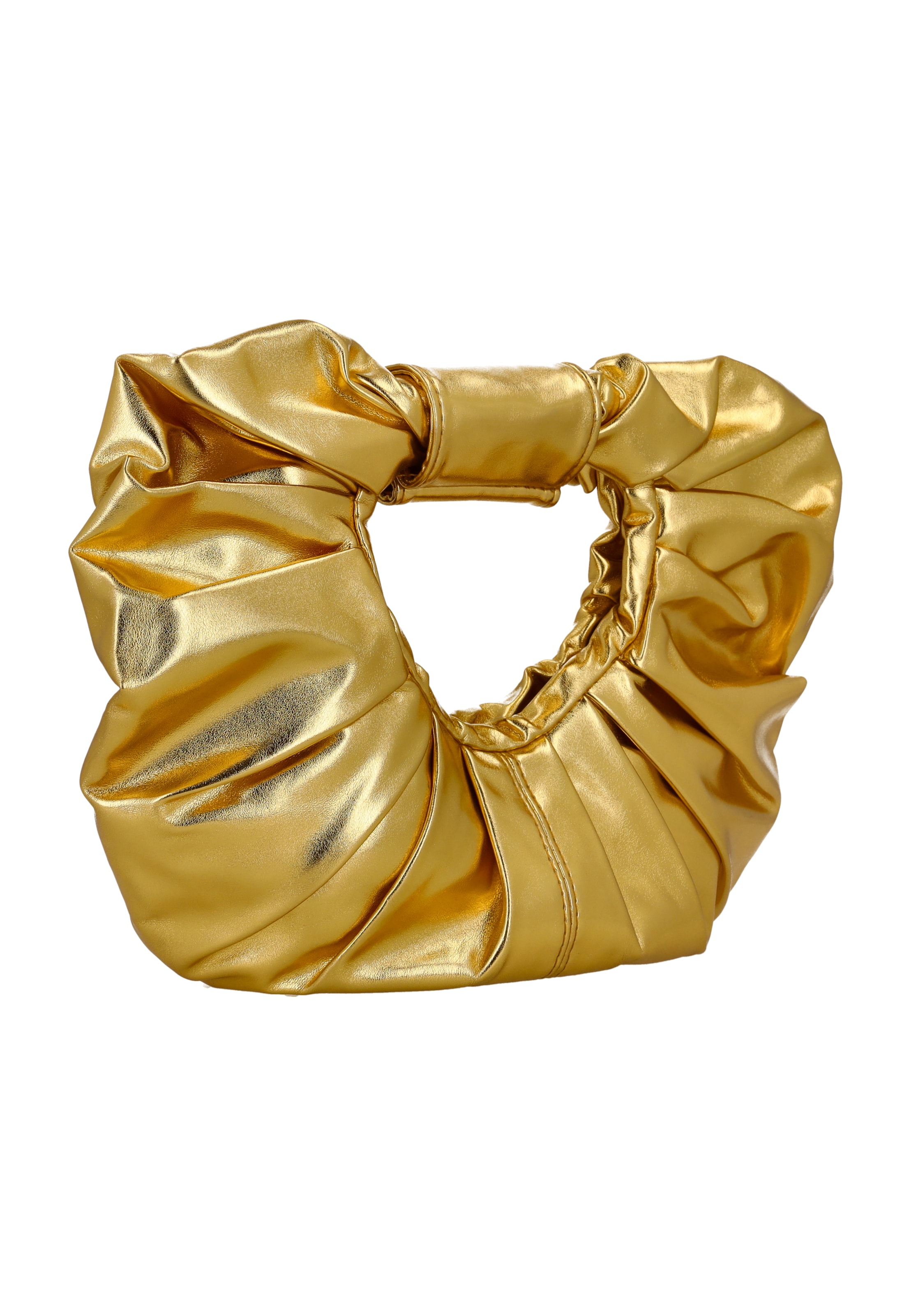 faina - Bolso de noche en oro