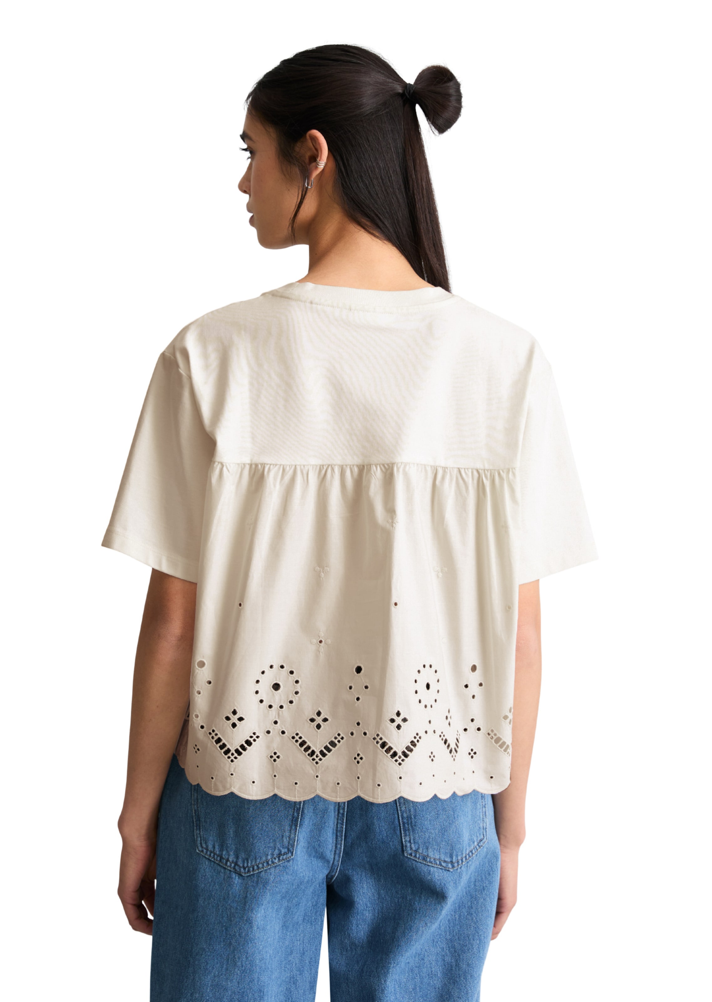 T-shirt Marc O'Polo DENIM en blanc