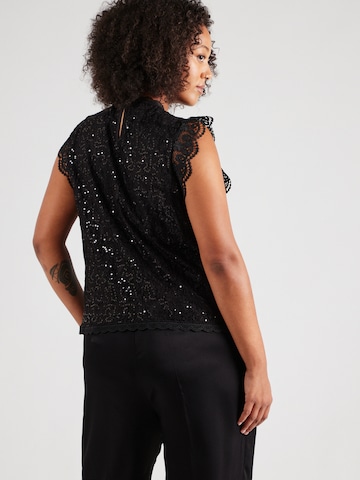 PIECES Curve Bluse 'PCOLLINE' in Schwarz
