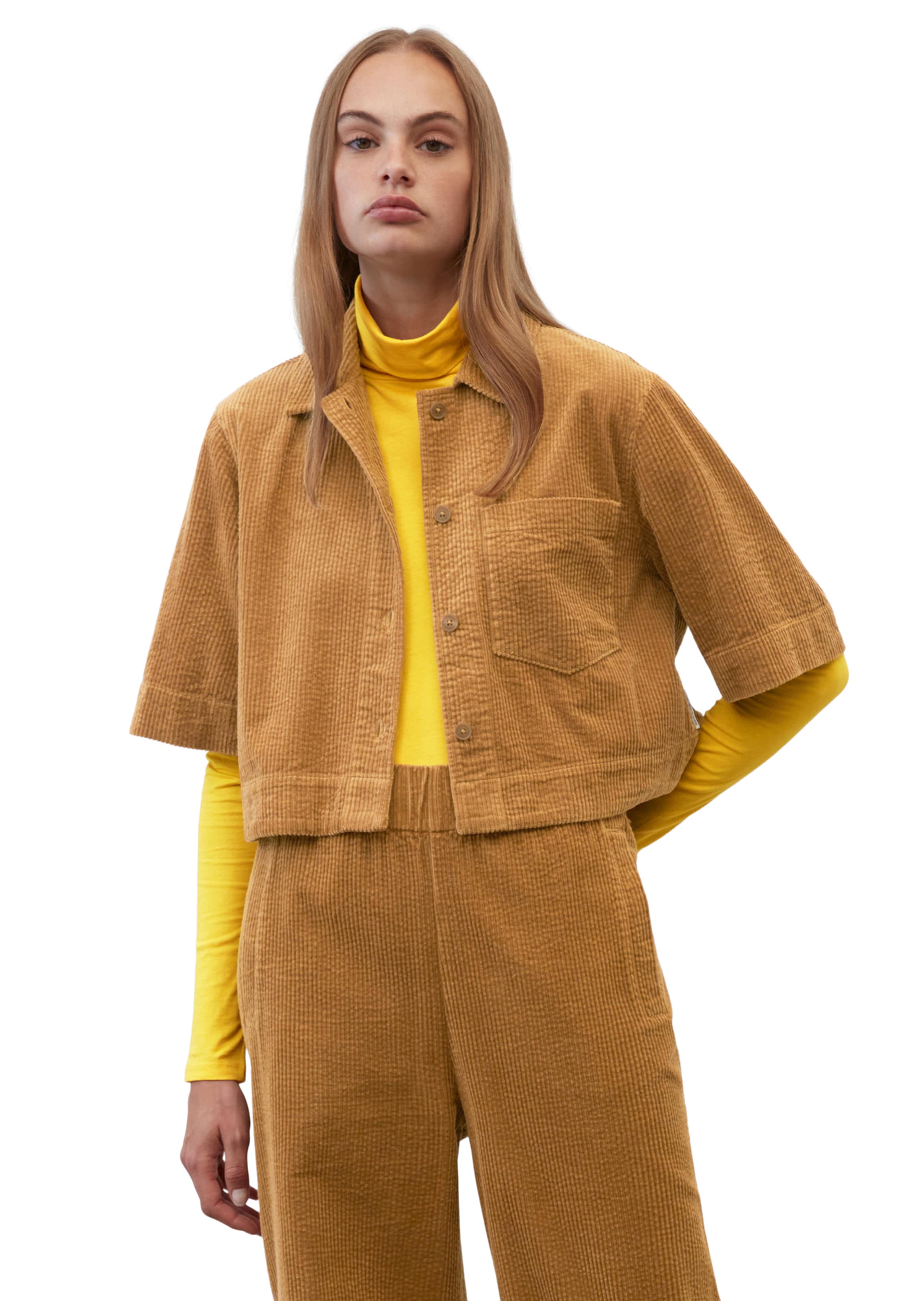 Marc O'Polo DENIM Between-season jacket in Brown: front