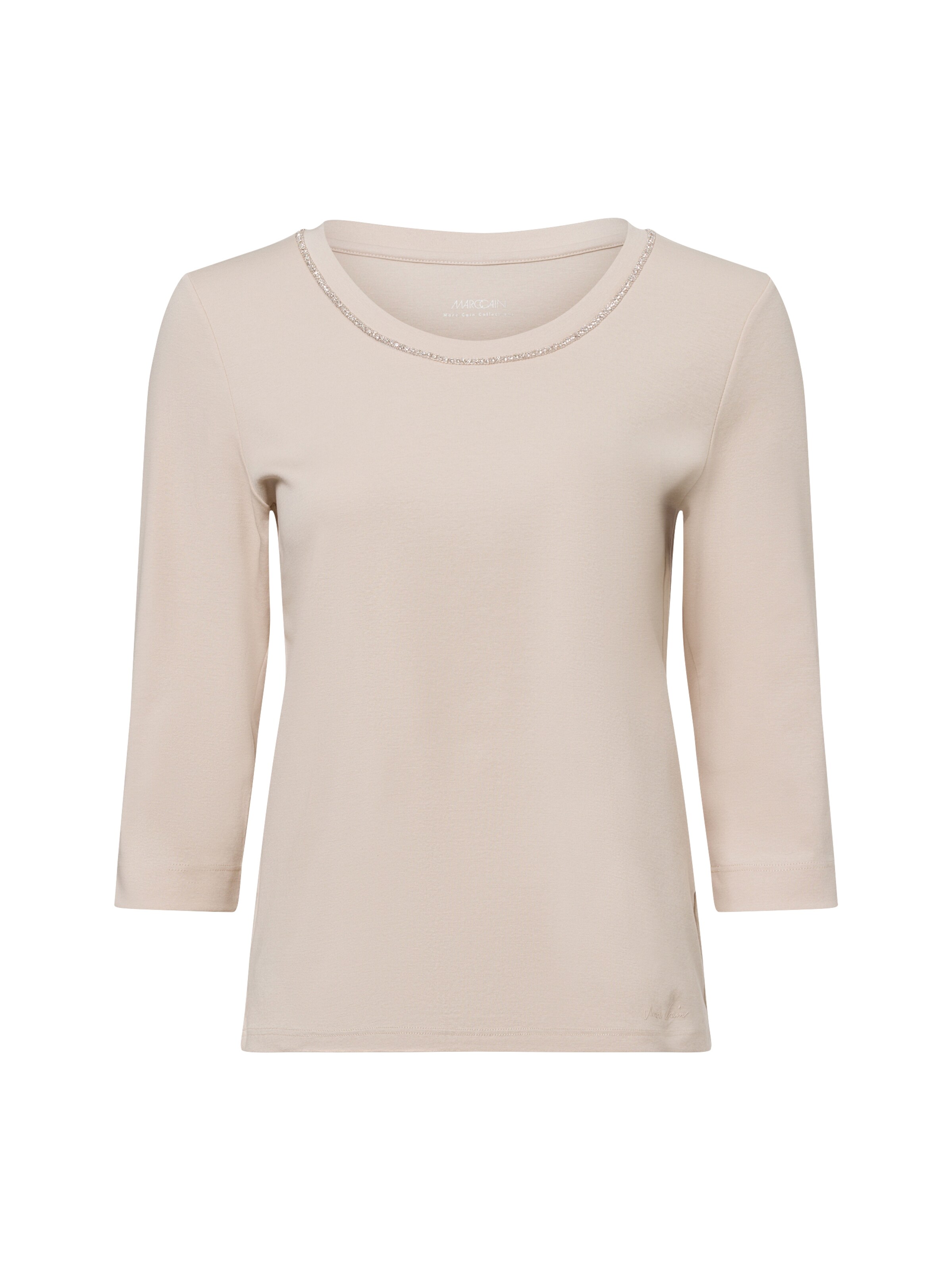 Marc Cain Shirt in Beige: voorkant