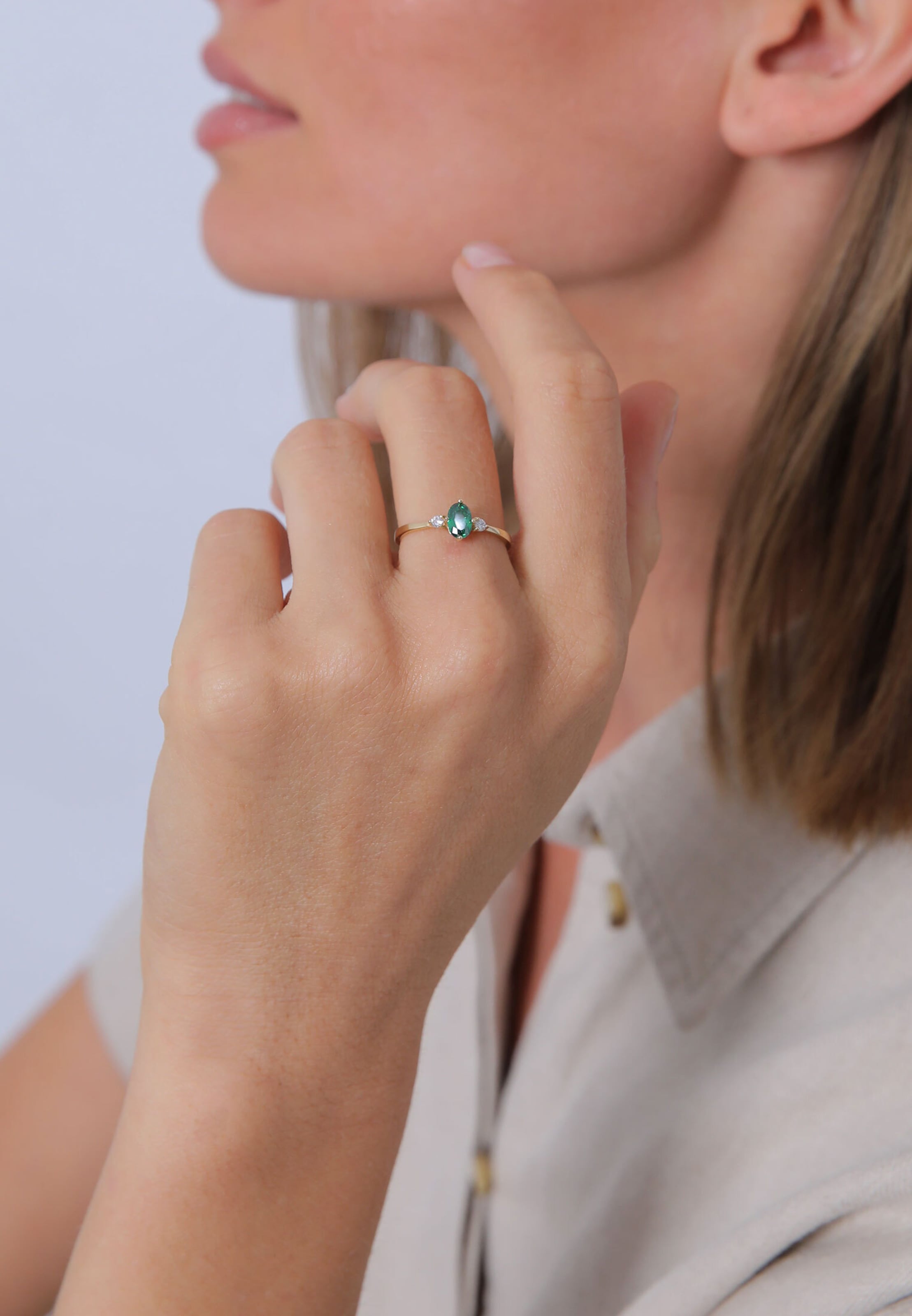 Anello di ELLI in oro: frontale