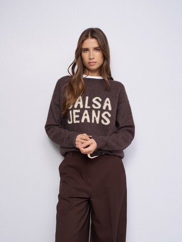 Salsa Jeans Pullover in Braun: Vorderseite