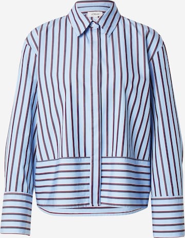 Chemisier s.Oliver en bleu : devant