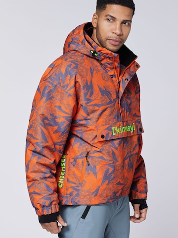 CHIEMSEE Outdoor jacket 'Kimsay' in Orange