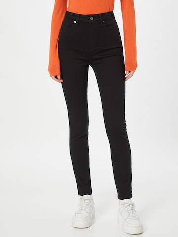 s.Oliver Skinny Jeans in Black: front